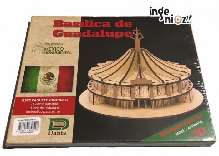 Libro 3D - Nueva Basílica Guadalupe, Dante | Ingenioz!