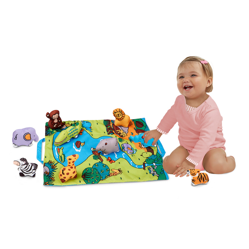 Take-Along Wild Safari Play Mat, Melissa &amp; Doug