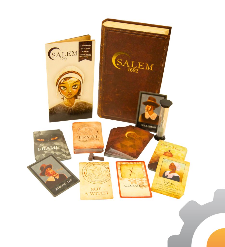 Salem 1692 (español), juego de mesa Facade Games