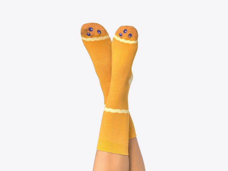 Pancake Socks - calcetines, Doiy