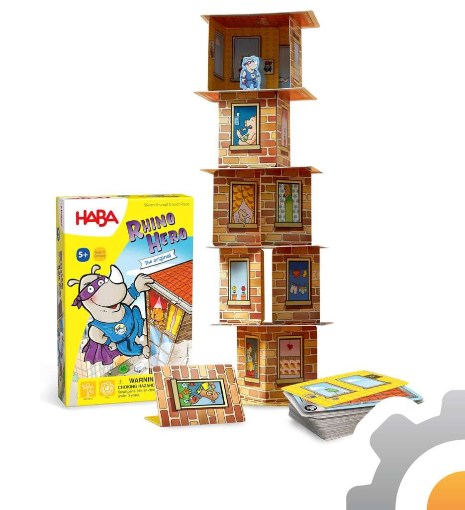 Rhino Hero, juego de mesa Haba