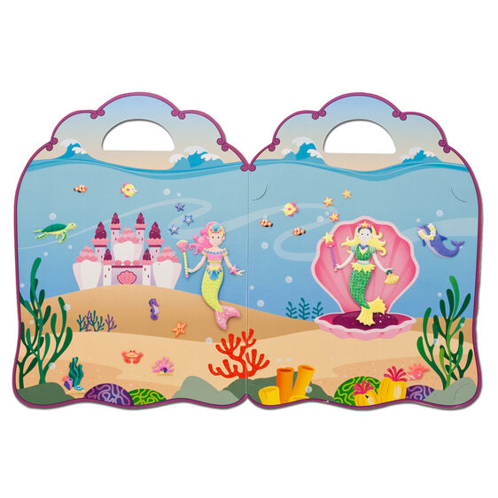 Reusable Puffy Stickers - Mermaid, Melissa &amp; Doug