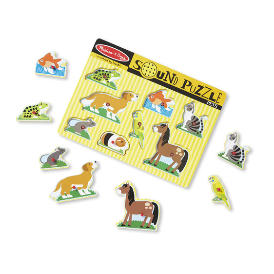 RC Pets sound puzzle, Melissa &amp; Doug