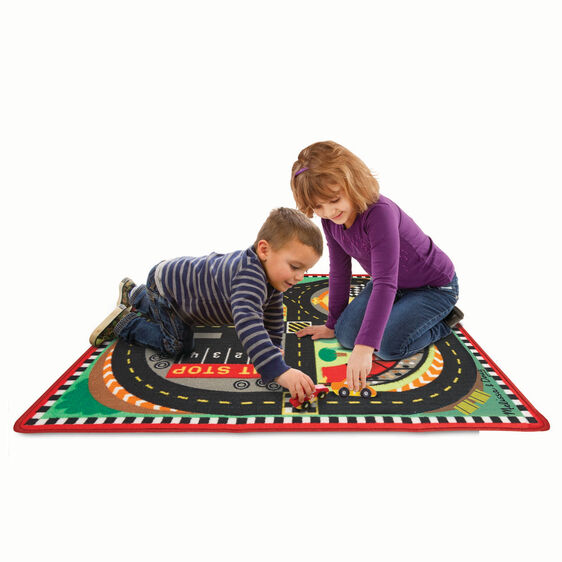 Around the Race Road Rugs, Melissa &amp; Doug