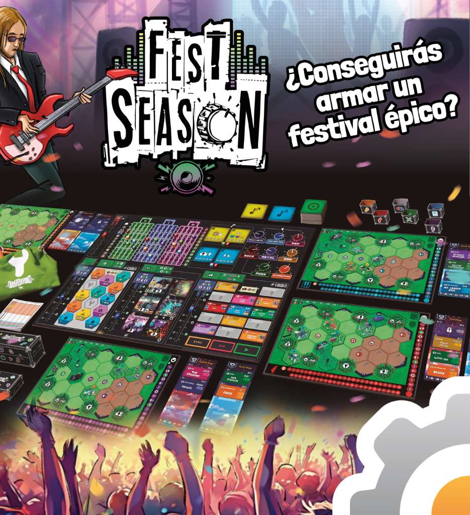 Fest Season Full (con expansiones), juego de mesa Green Astra Games