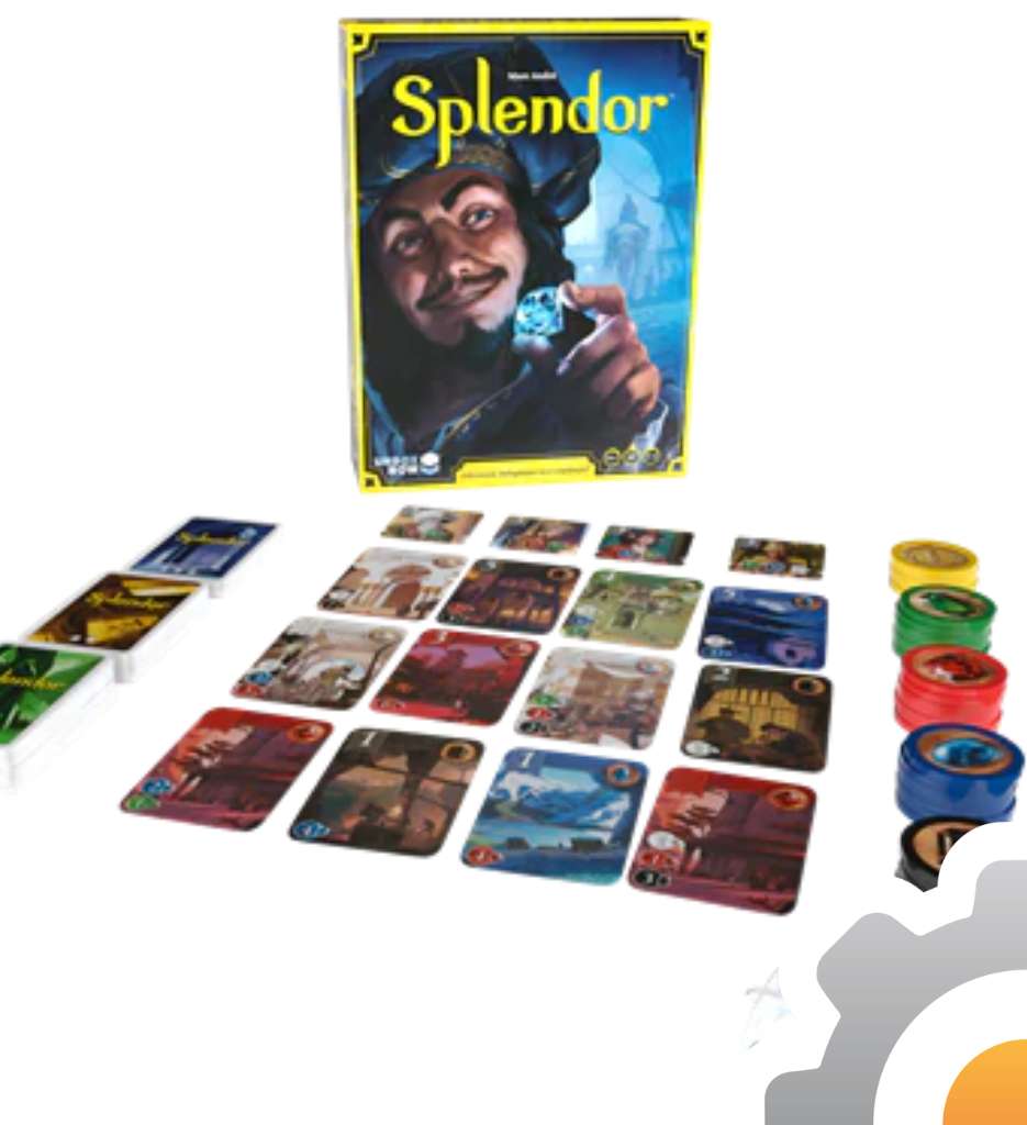 Splendor, juego de mesa Asmodee
