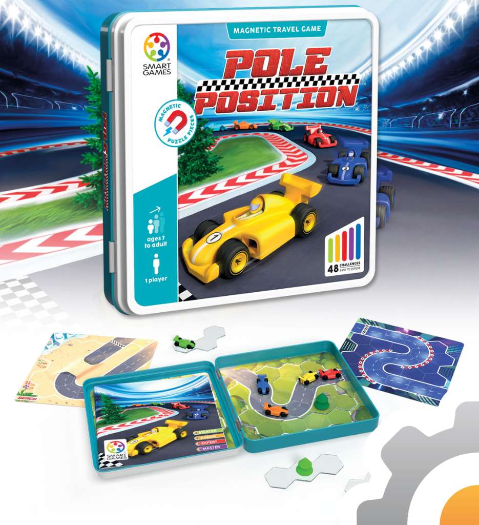 Pole Position lata, juego de lógica Smart Games
