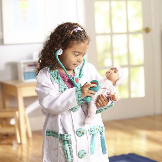 Doctor Role Play Set - Disfraz de Doctor, Melissa &amp; Doug