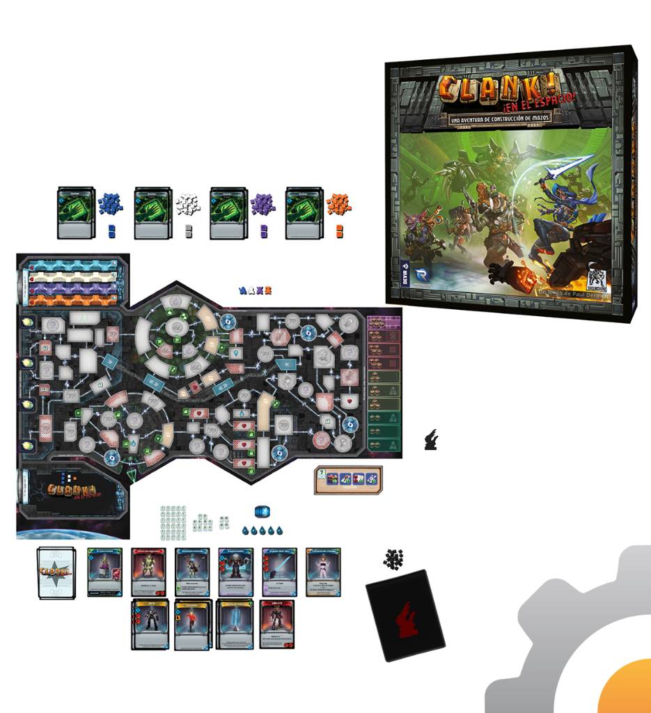 Clank! En el Espacio, juego Devir