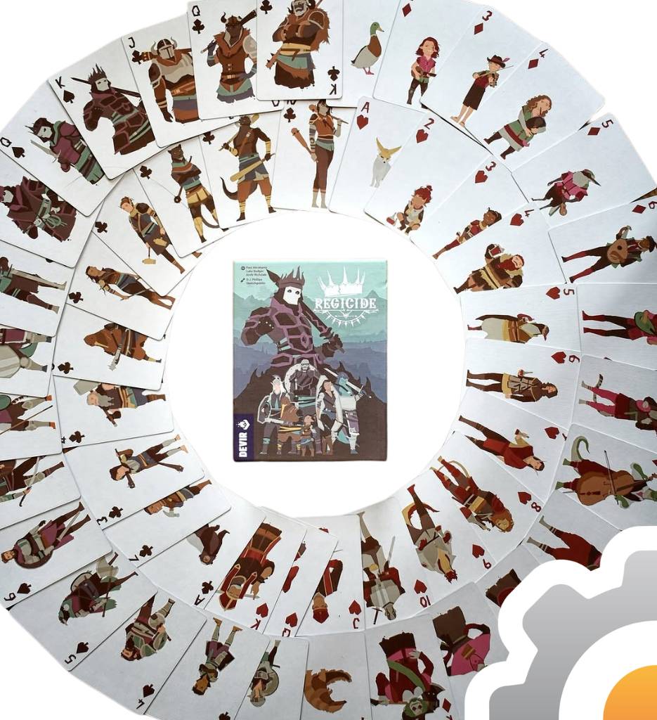 Regicide, juego pocket Devir