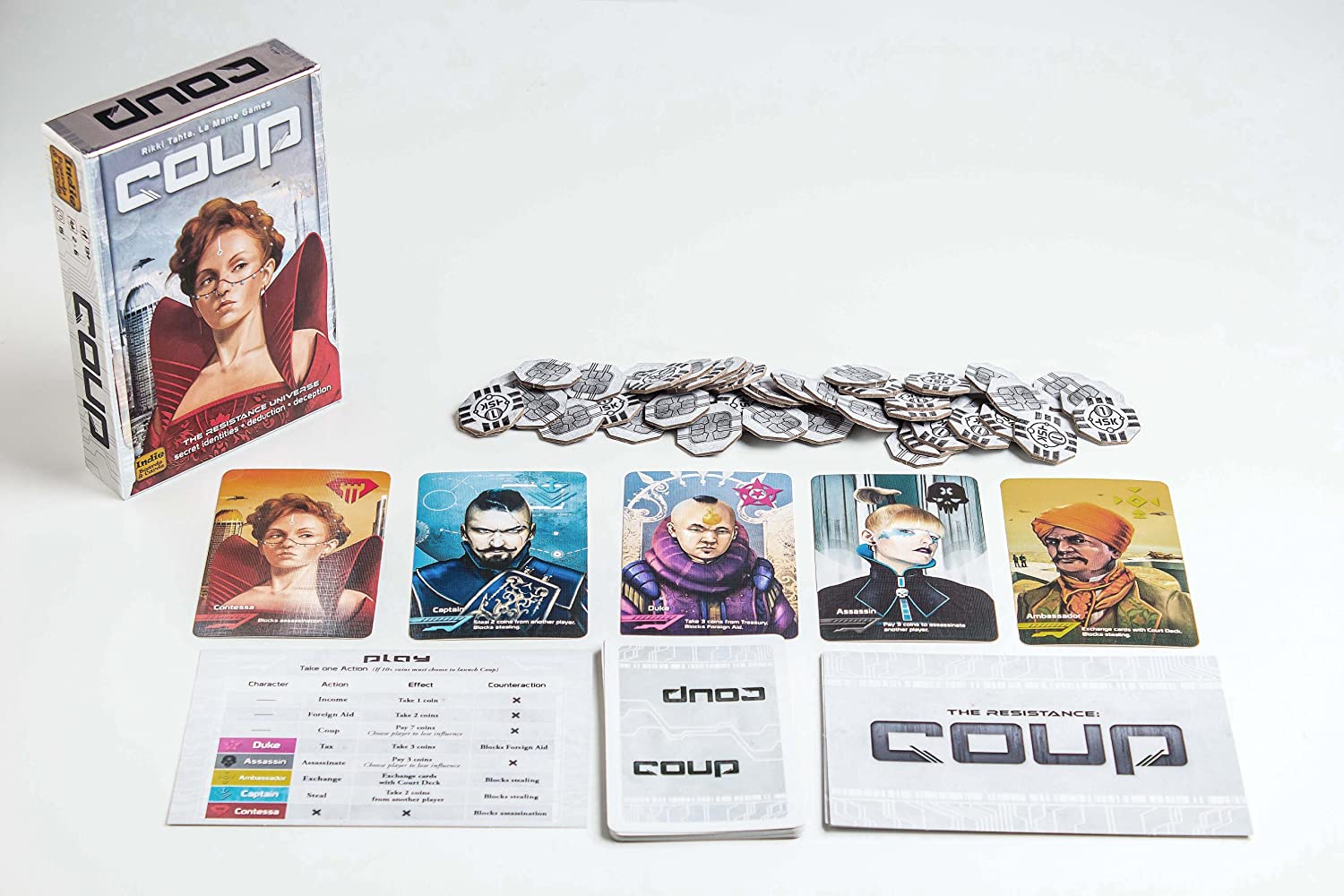 Coup, Indie Board &amp; Cards