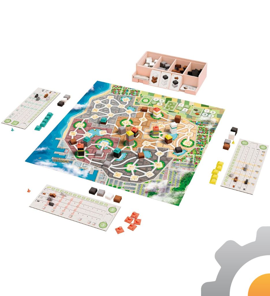 Tower Up, juego de mesa Tranjis Games