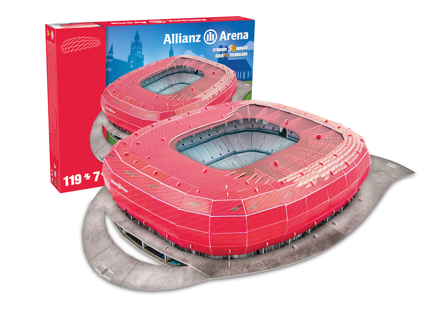 Allianz Arena, FC Bayern München 119p. 3D Nanostad