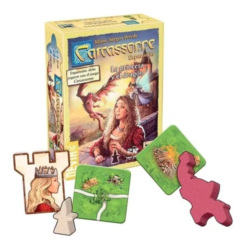 Carcassonne: Expansión La Princesa y el Dragón Devir