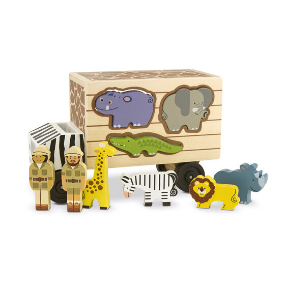 Animal rescue shape-sorting truck, Melissa &amp; Doug