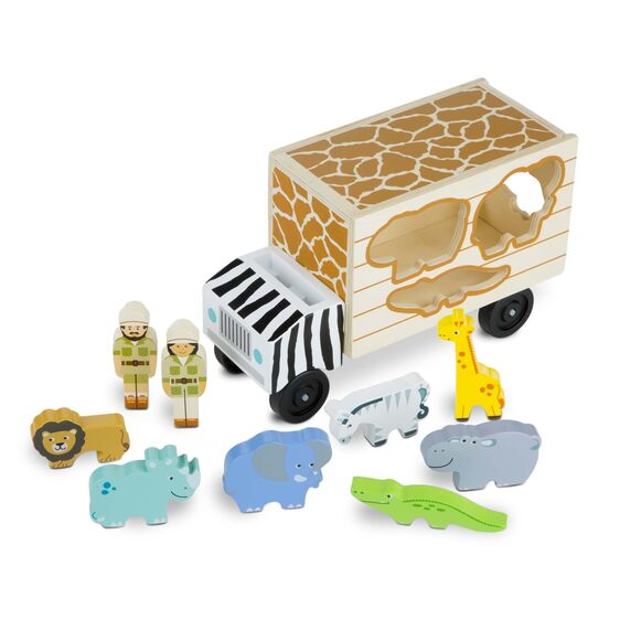 Animal rescue shape-sorting truck, Melissa &amp; Doug