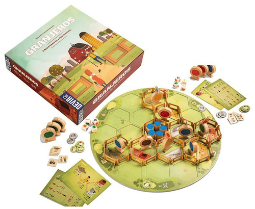 Granjeros, juego de mesa Devir