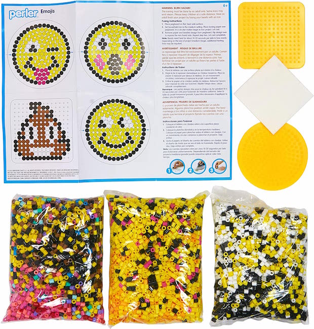 Emoji Bucket, Perler