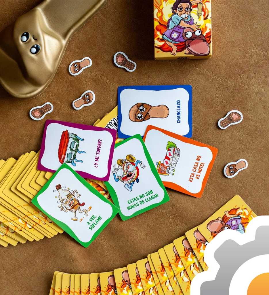 Chanclazo, juego de mesa Ideotas