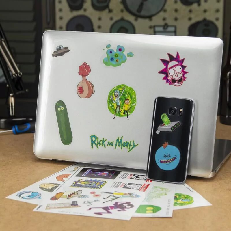 Rick and Morty Gadget Decals - calcomanías, Paladone