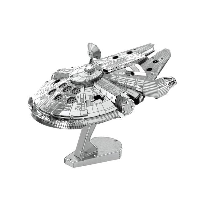 Millennium Falcon Star Wars Metal 3D Fascinations