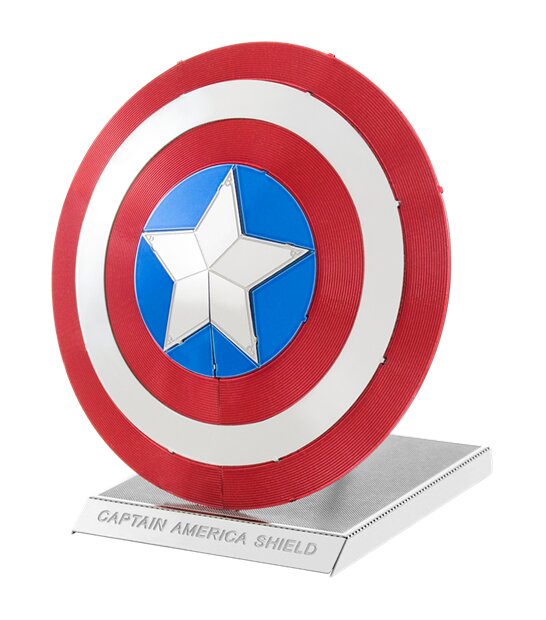 Escudo Capitán América Avengers, Metal 3D Fascinations