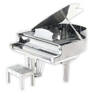 Grand Piano, Metal 3D Fascinations