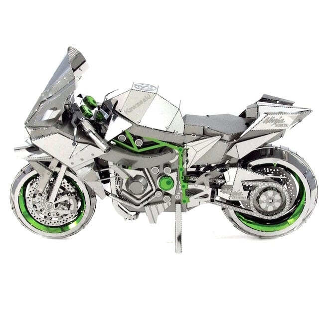 Moto H2R Kawasaki Ninja Iconx, Metal 3D Fascinations