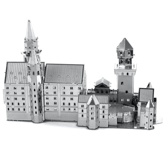 Neuschwanstein Castle, Metal 3D Fascinations