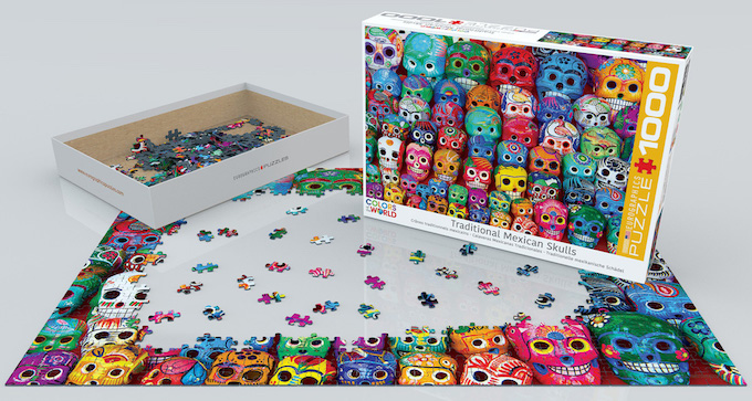 RC Calaveras tradicionales mexicanas 1000p. Eurographics