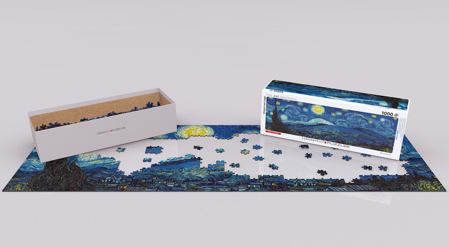 RC Starry Night Panorama, Van Gogh 1000p. Eurographics