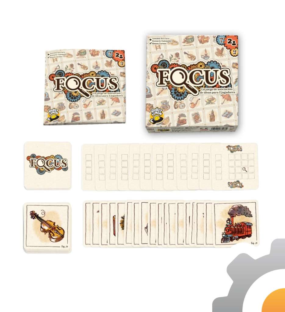 Focus, juego de mesa Rocket Lemon