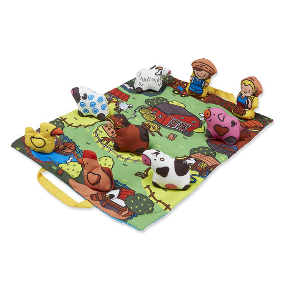 Take-Along Farm Play Mat, Melissa &amp; Doug