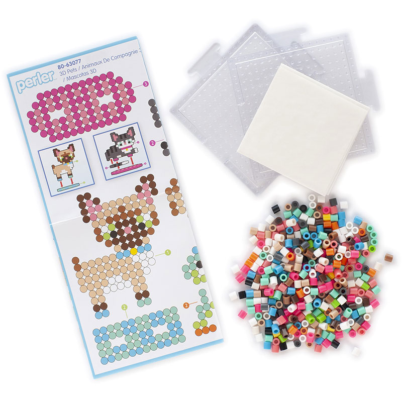 3D Pets Fuse Bead kit, Perler