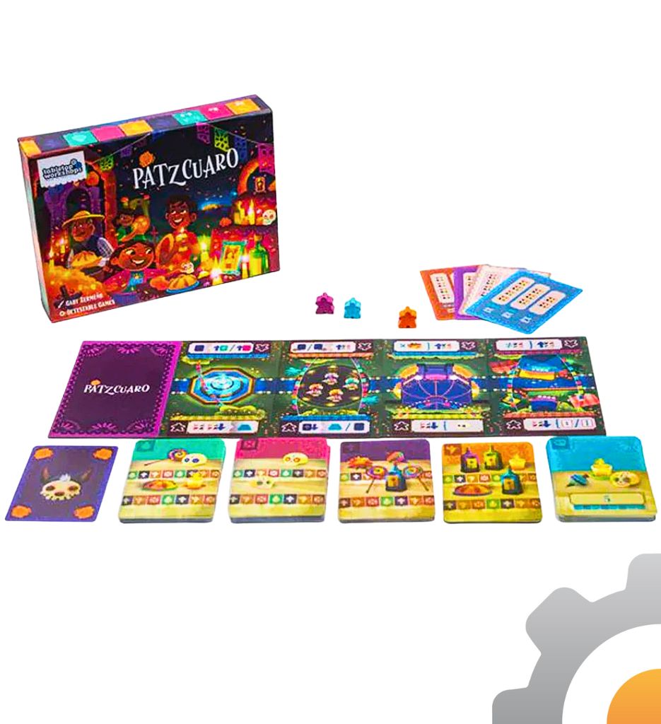 Pátzcuaro (Ed. Inglés), juego de mesa Detestable Games