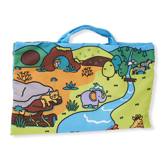 Take-Along Wild Safari Play Mat, Melissa &amp; Doug