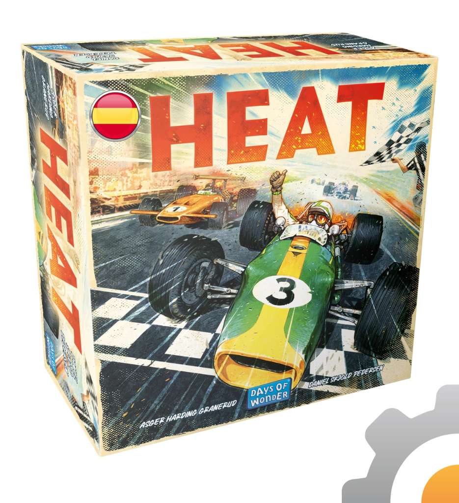 Heat, juego de mesa Asmodee