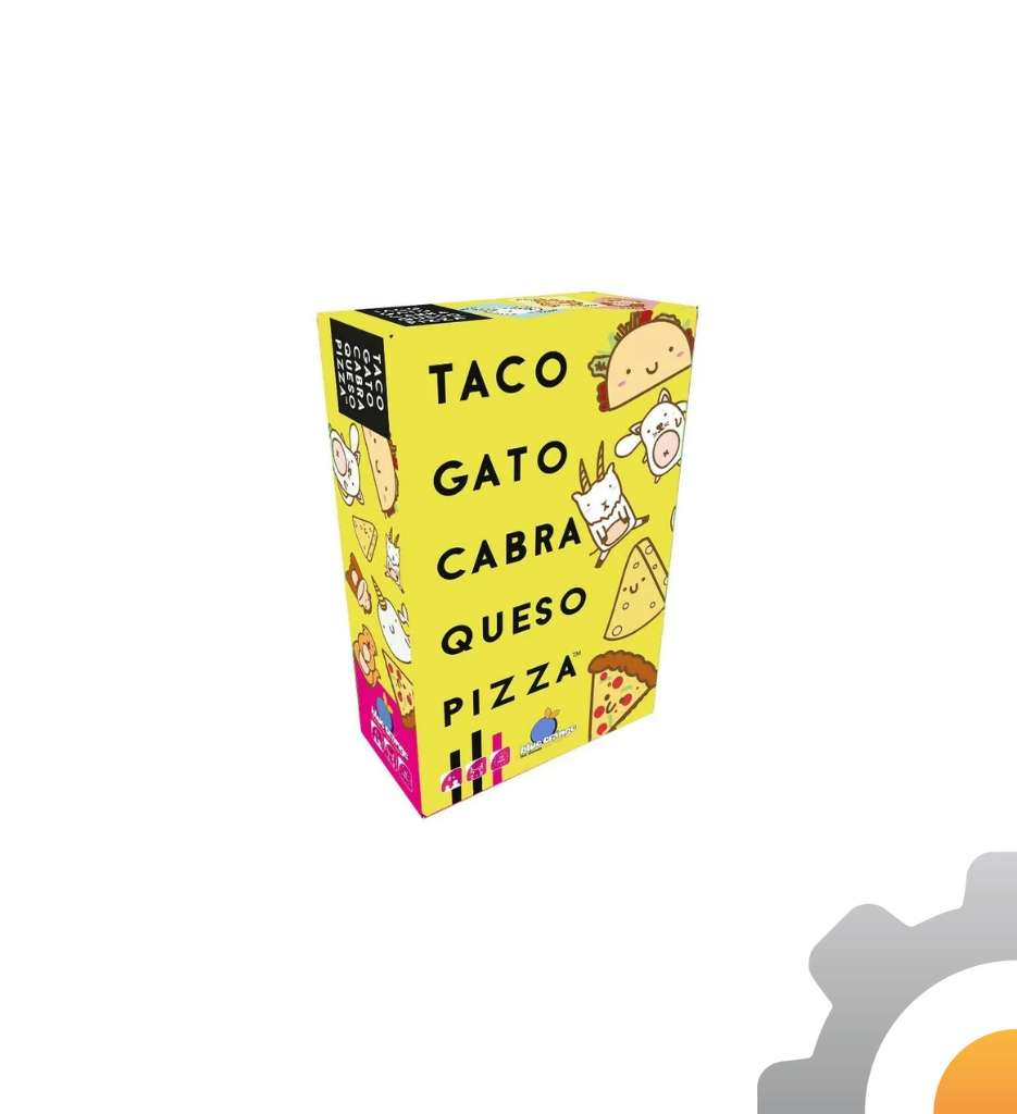 Taco, Gato, Cabra, Queso, Pizza, Blue Orange