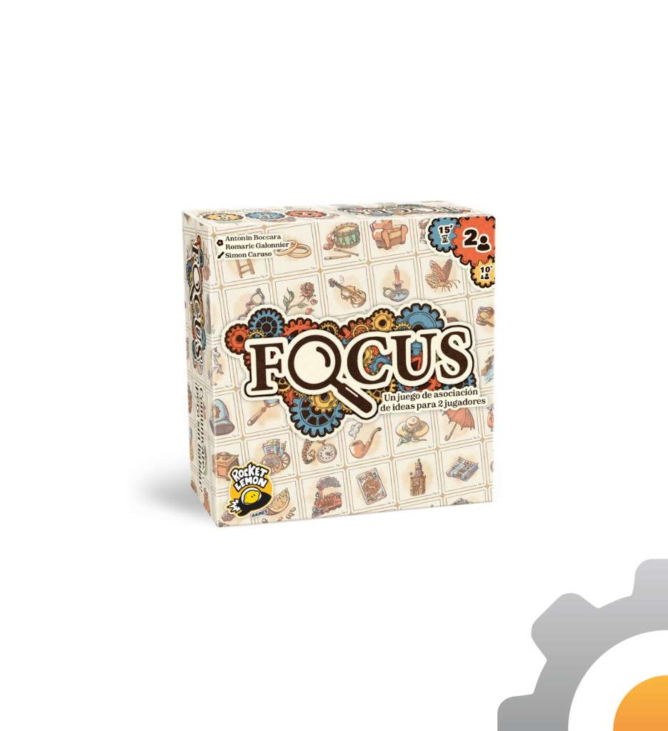 Focus, juego de mesa Rocket Lemon
