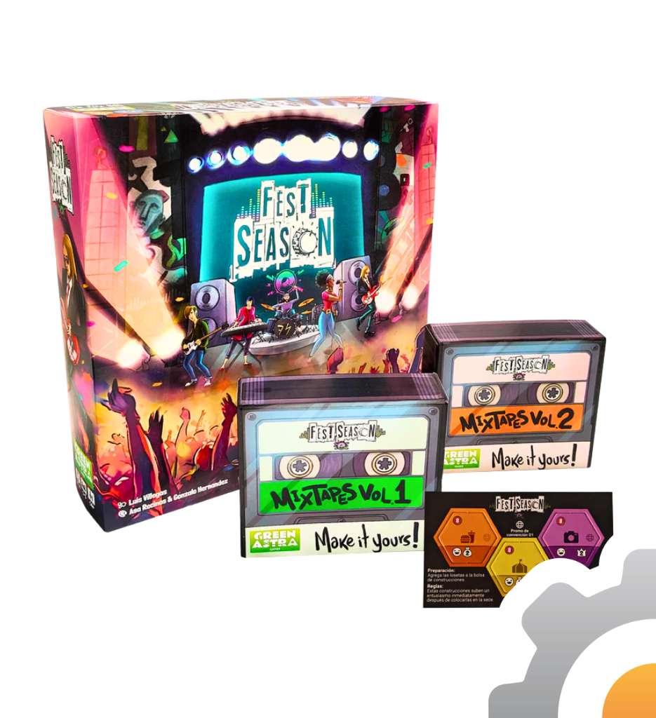 Fest Season Full (con expansiones), juego de mesa Green Astra Games