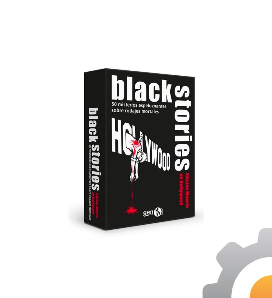Black Stories Muerte en Hollywood, juego Gen X Games