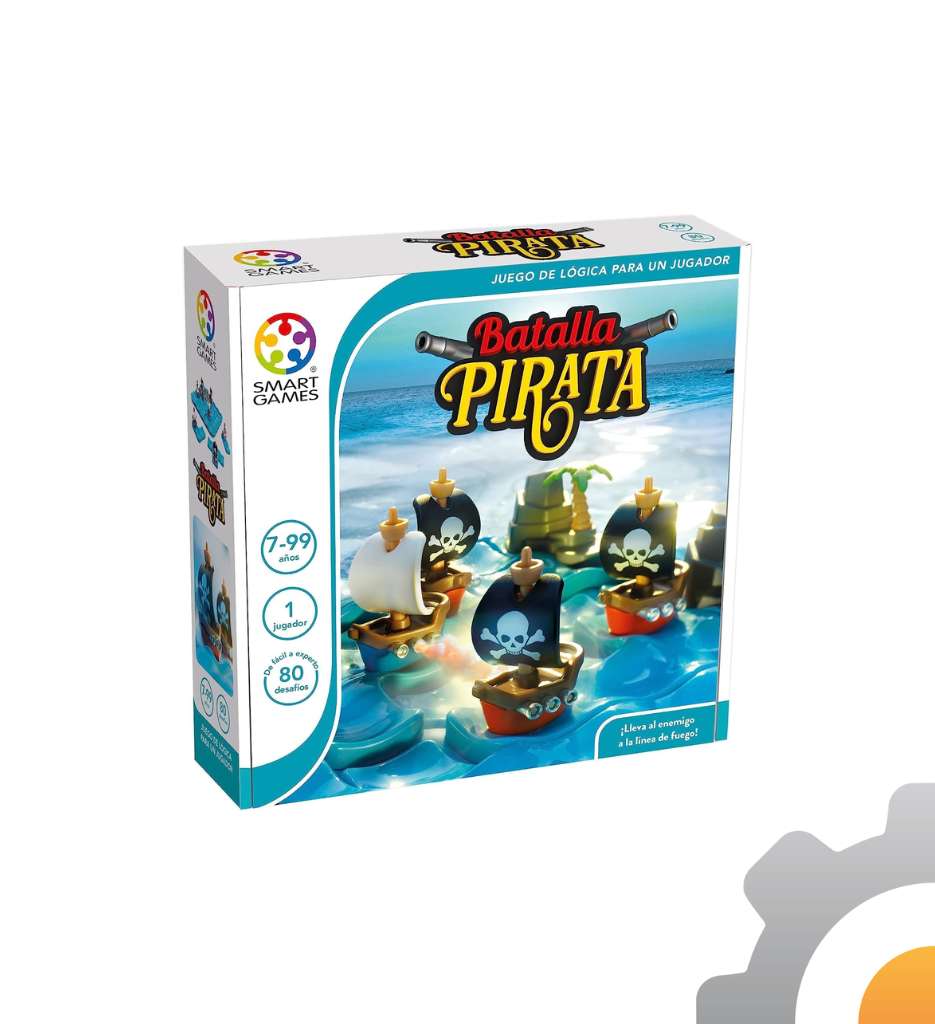 Batalla Pirata, juego de lógica Smart Games