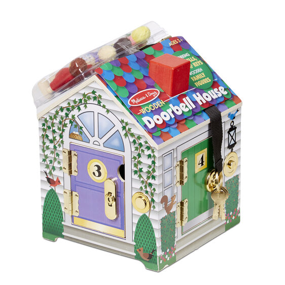 Wooden Doorbell House, Melissa &amp; Doug