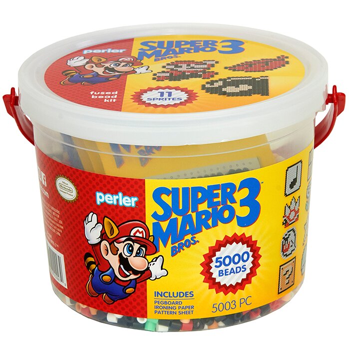 Super Mario Bros. 3 Activity Bucket, Perler