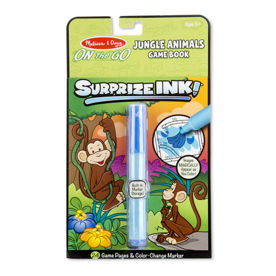 SurprizeINK! Jungle/Safari - On the Go, Melissa &amp; Doug