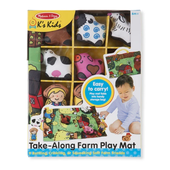 Take-Along Farm Play Mat, Melissa &amp; Doug