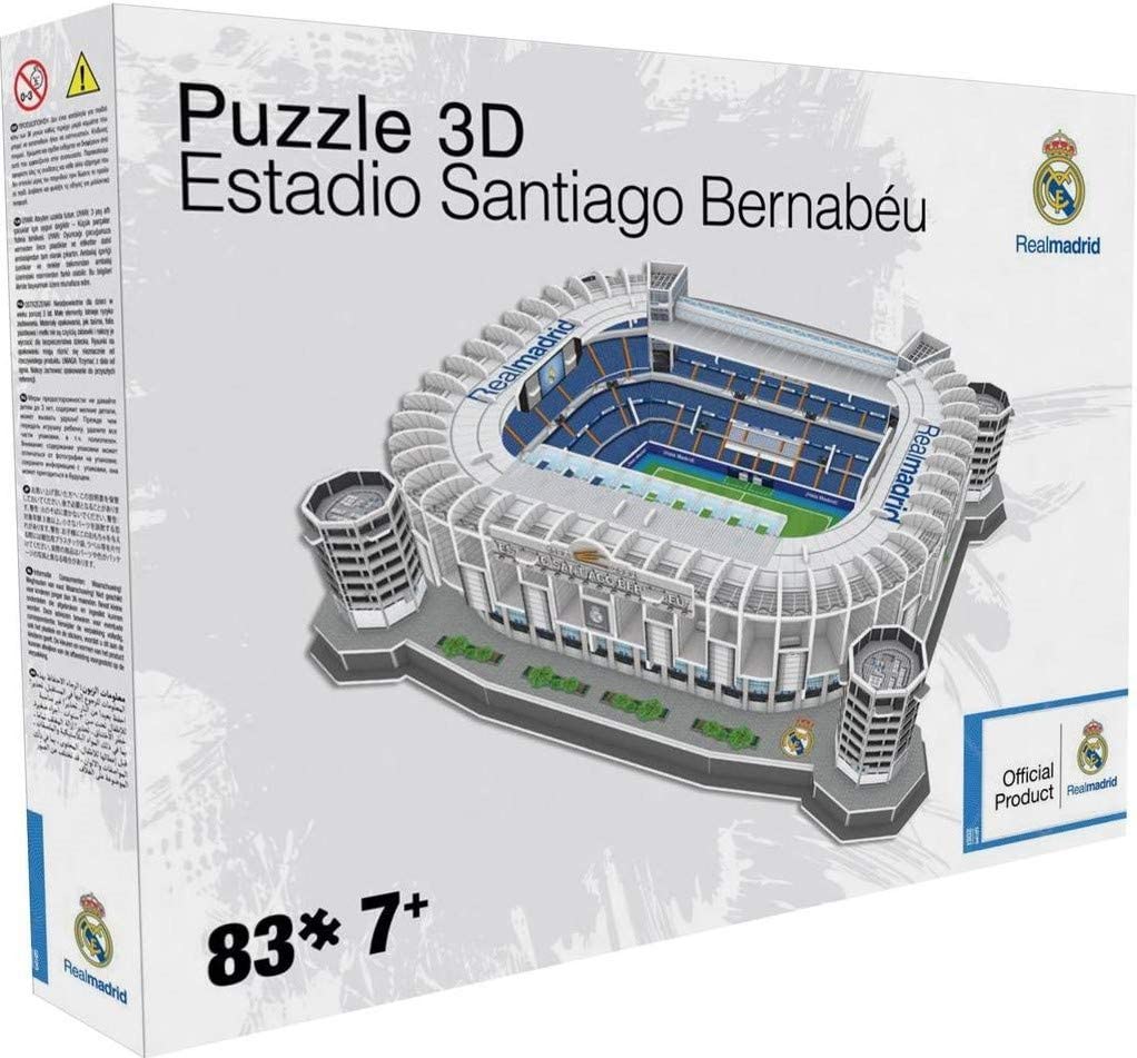 Santiago Bernabeu, Real Madrid 108p. 3D Nanostad