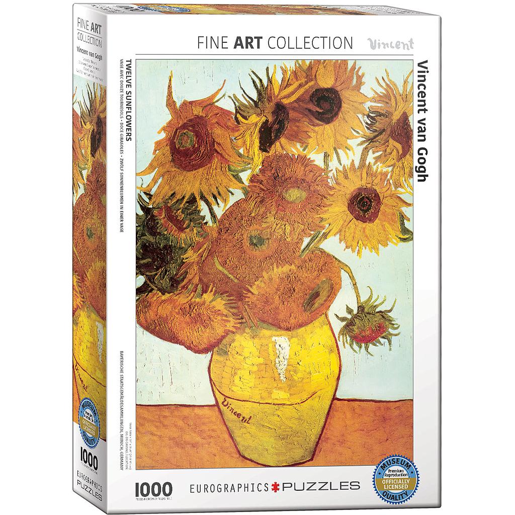RC Van Gogh: Twelve Sunflowers 1000p. Eurographics