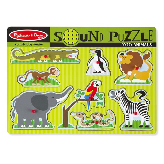 RC Zoo Animals sound puzzle, Melissa &amp; Doug