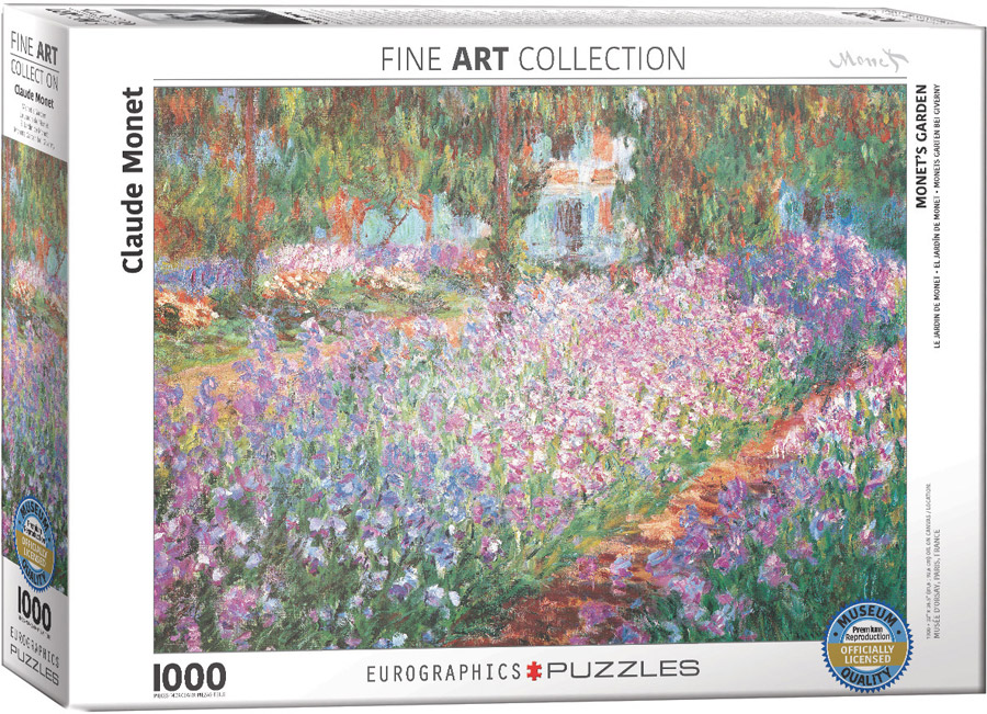 RC Monet's garden, Claude Monet 1000p. Eurographics